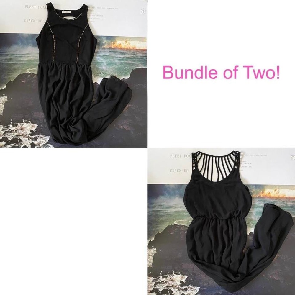 Nordstrom Bundle of Two Black Maxi Dresses